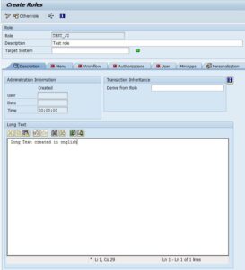1. PFCG - Übersicht