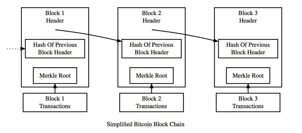 Transaction in the Blockchain