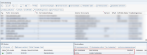Systemalias gepflegt