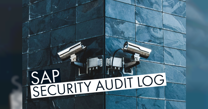 SAP Security Audit Log