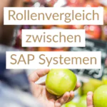 Rollenvergleich zwischen SAP Systemen