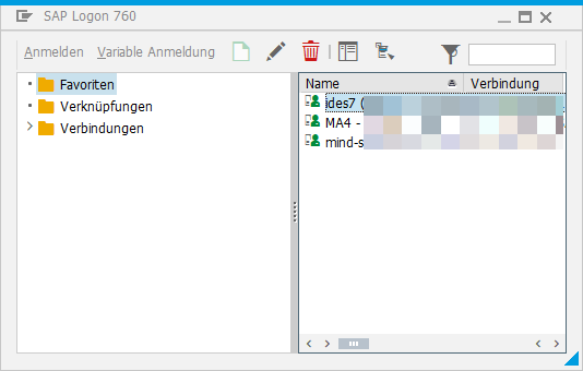 SAP Logon Pad Version 7.60