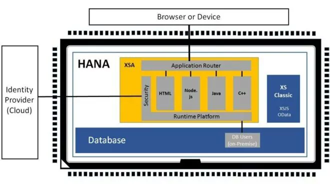 SAP HANA XS Advanced Runtime Platform