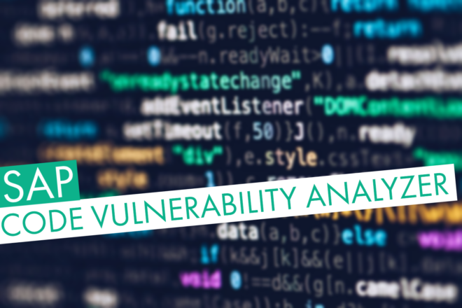 SAP Code Vulnerability Analyzer