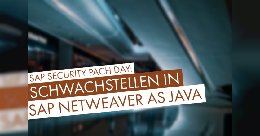Schwachstellen in SAP NetWeaver AS JAVA [Exploit verfügbar]