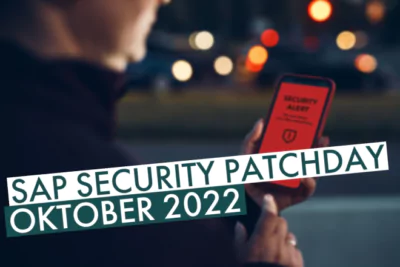 SAP Security Patch Day Oktober 2022