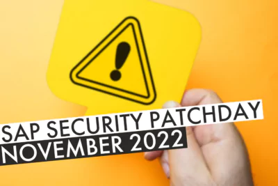 SAP Patchday November