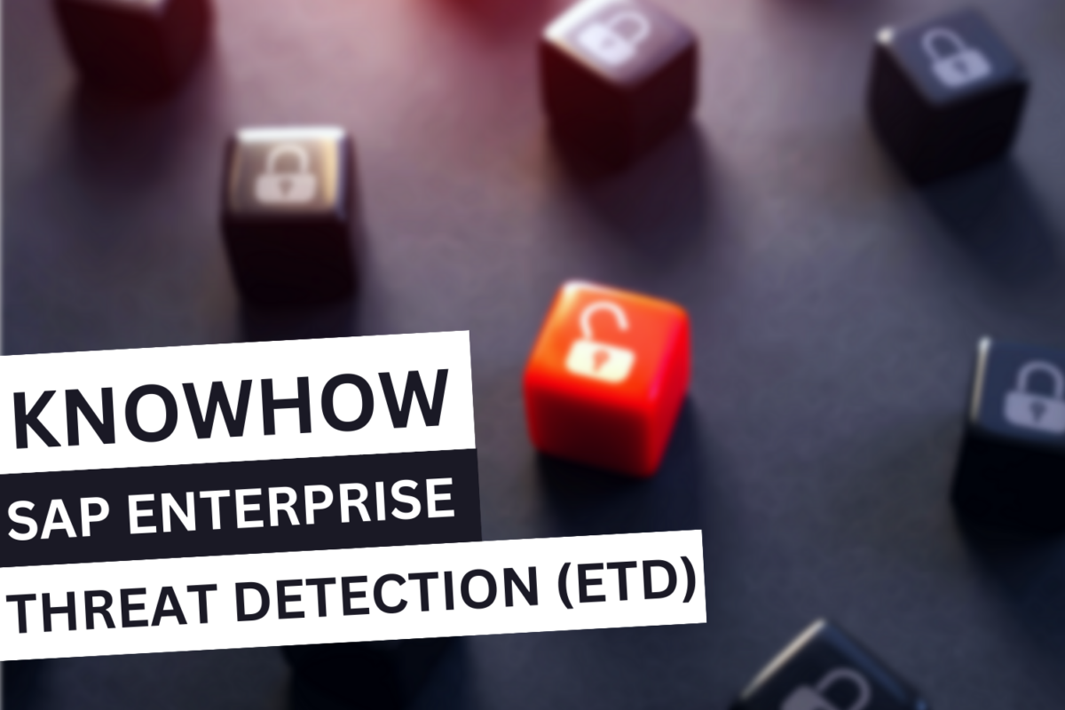 SAP Enterprise Threat Detection