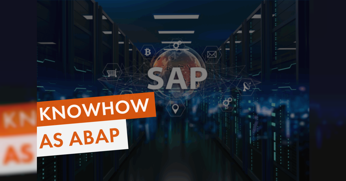 SAP NetWeaver Application Server ABAP (AS ABAP)