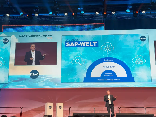 DSAG-Jahreskongress 2025 Jens Hungershausen - Die neue SAP-Welt