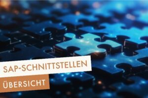 SAP Schnittstellen Übersicht