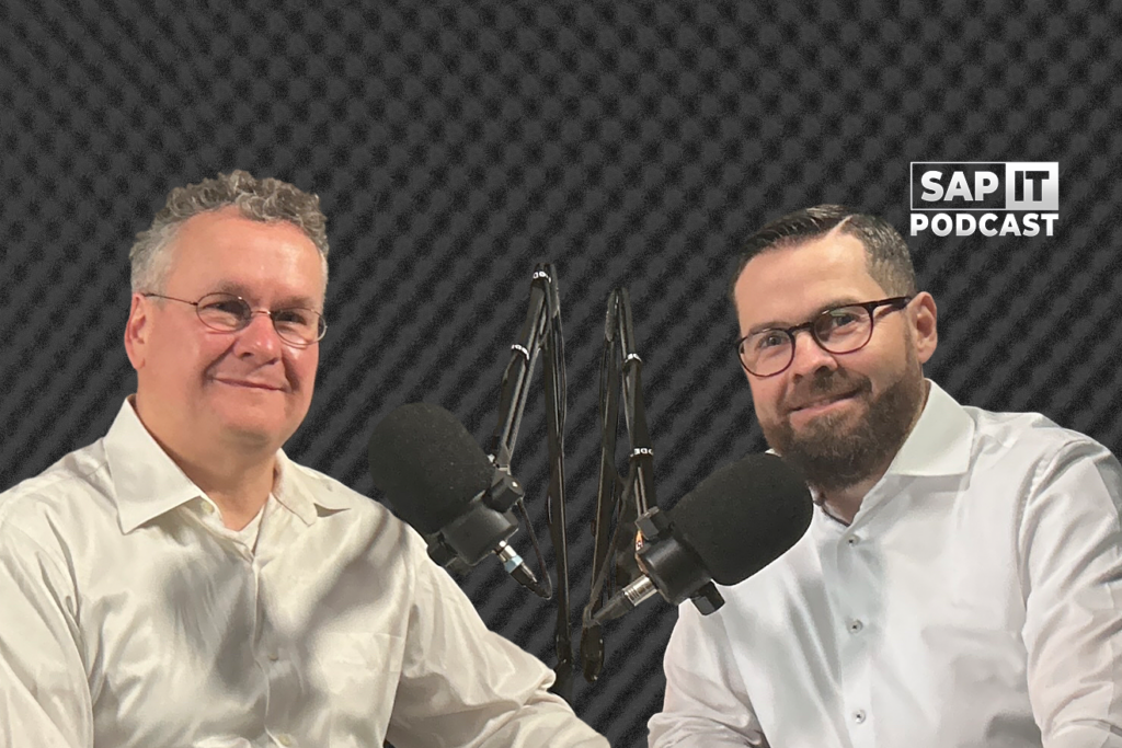Beitragsbilder Podcast Buch über SAP
