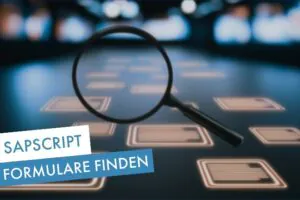SAPscript Formular suchen