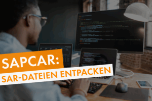 SAPCAR: SAR-Dateien entpacken