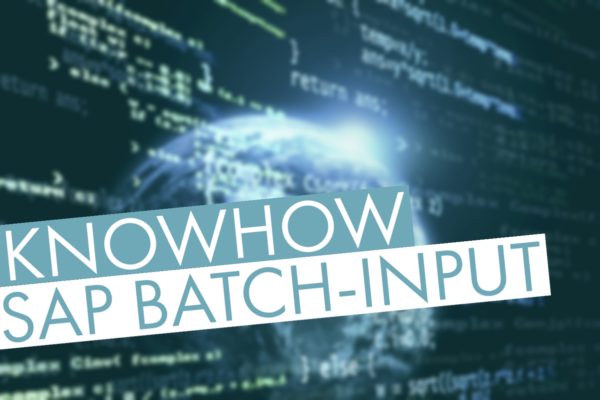 SAP Batch-Input