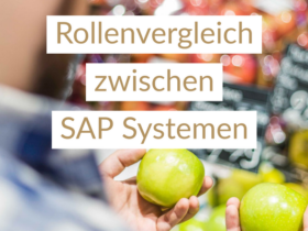 Rollenvergleich zwischen SAP Systemen