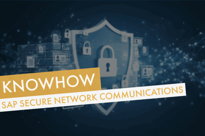 SAP Secure Network Communications (SNC)