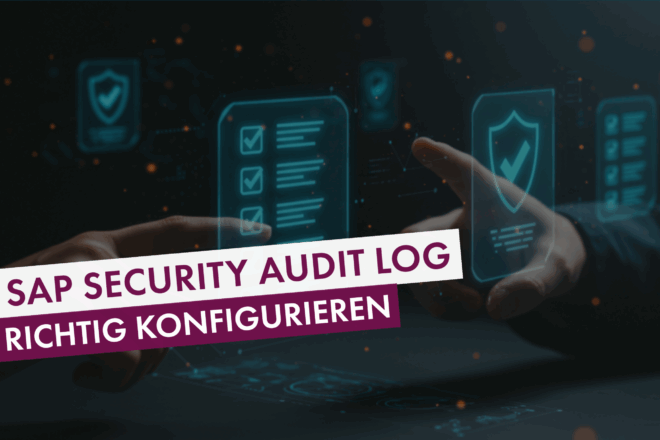 SAP Security Audit Log: konfigurieren